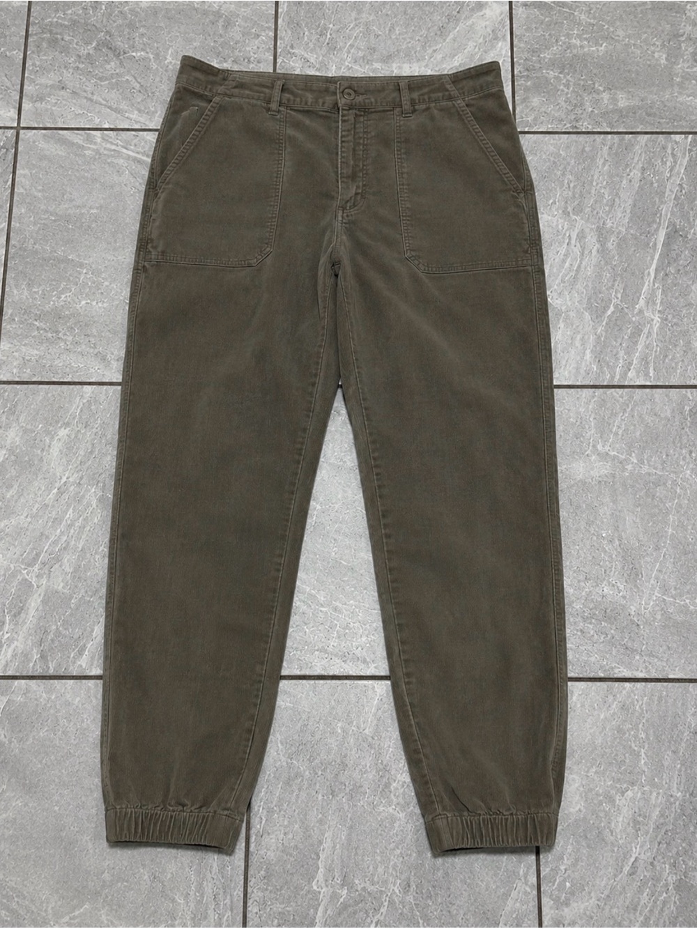 Banana Republic Corduroy Jogger Pants Women’s Size 14 Brown